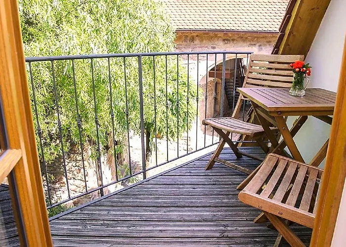 Urlaub Beim Winzer - 3 Ferienwohnungen Idig Meerspinne & Biengarten Apartamento *